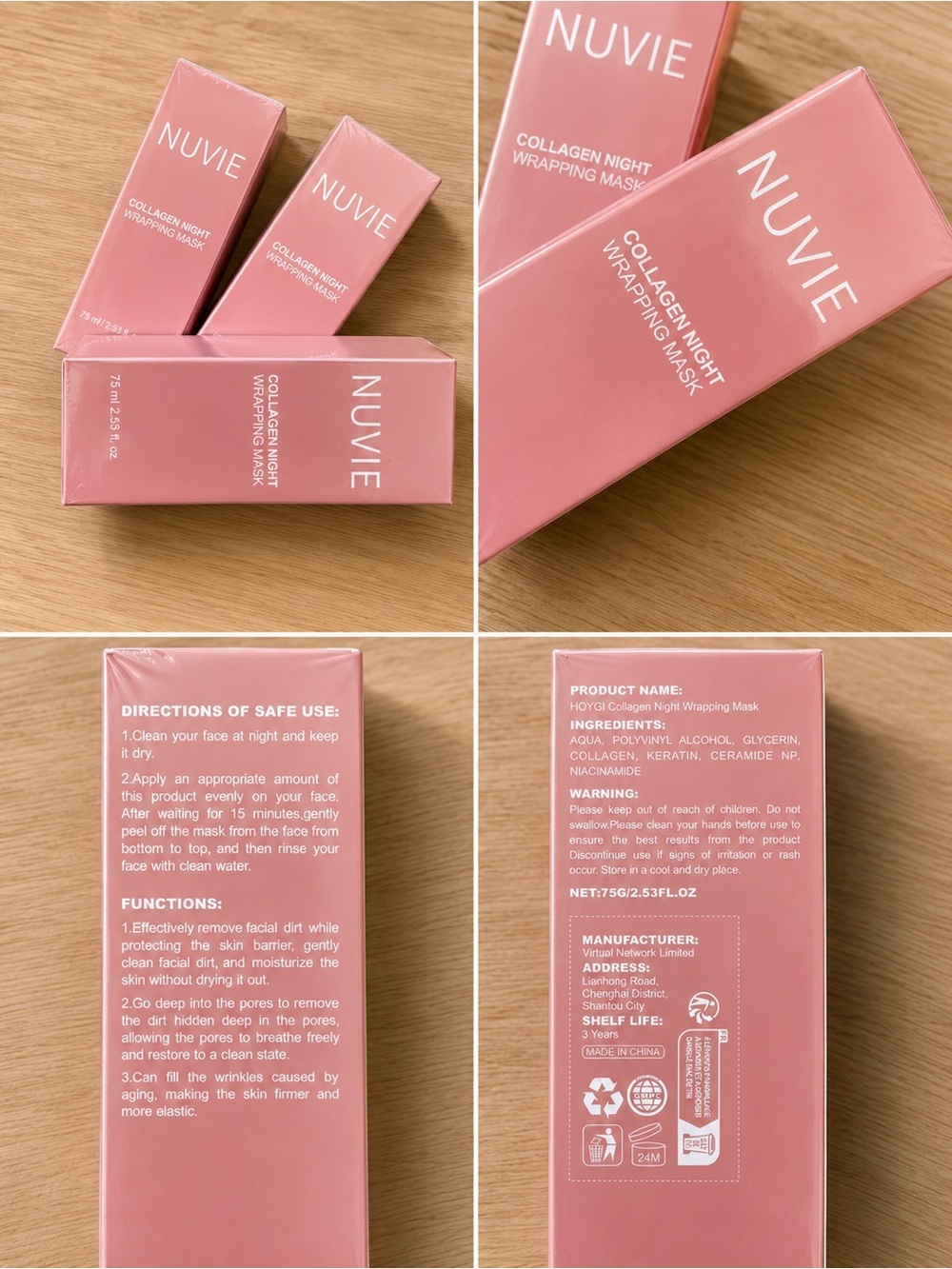 Collagen Night Wrapping Mask